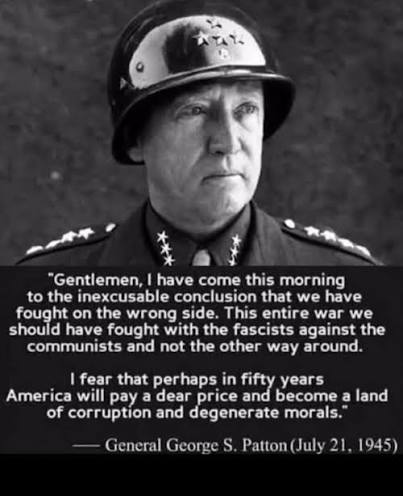 FascistImperium's tweet photo. General Patton,
John F. Kennedy,
and of course,
Charlie Kirk.

What do all 3 of these men have in common?
They all saw the truth.
What happened to these three men?
The J8ws took their lives.

Remember General Patton.
Remember JFK
And remember Charlie Kirk.

May they rest in peace https://t.co/cFoqHpjQ61