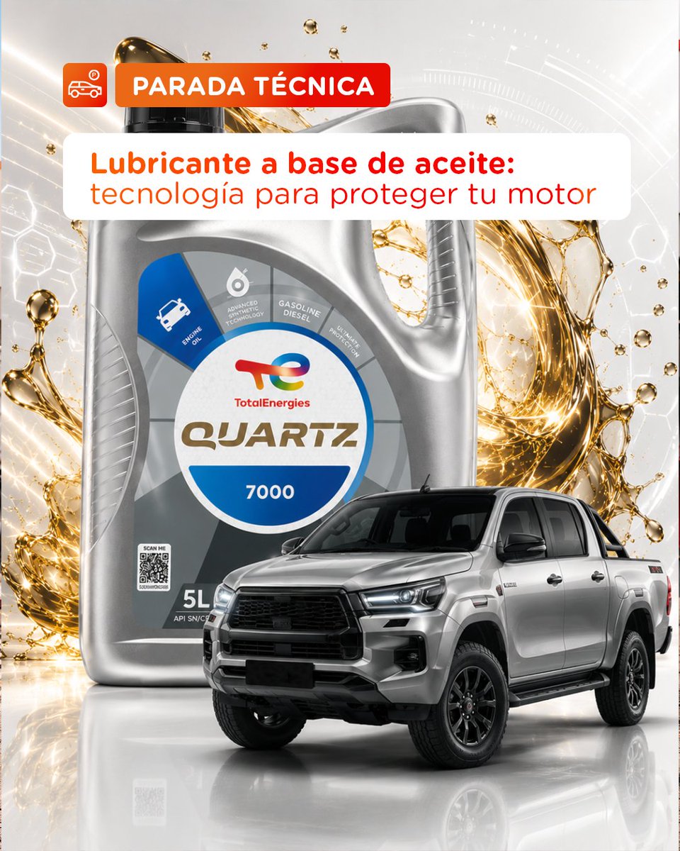 TotalEnergiesMX's tweet photo. Lubricante a base de aceite: conoce cómo ayuda a proteger el motor y mantener su rendimiento. 🚗
Descubre cuál es el adecuado para tu vehículo. 👉 https://t.co/Bf0iXCViWo

#TotalEnergies #Quartz7000 #CuidadoDelMotor #MantenimientoAutomotriz https://t.co/yiPi8VtnjA
