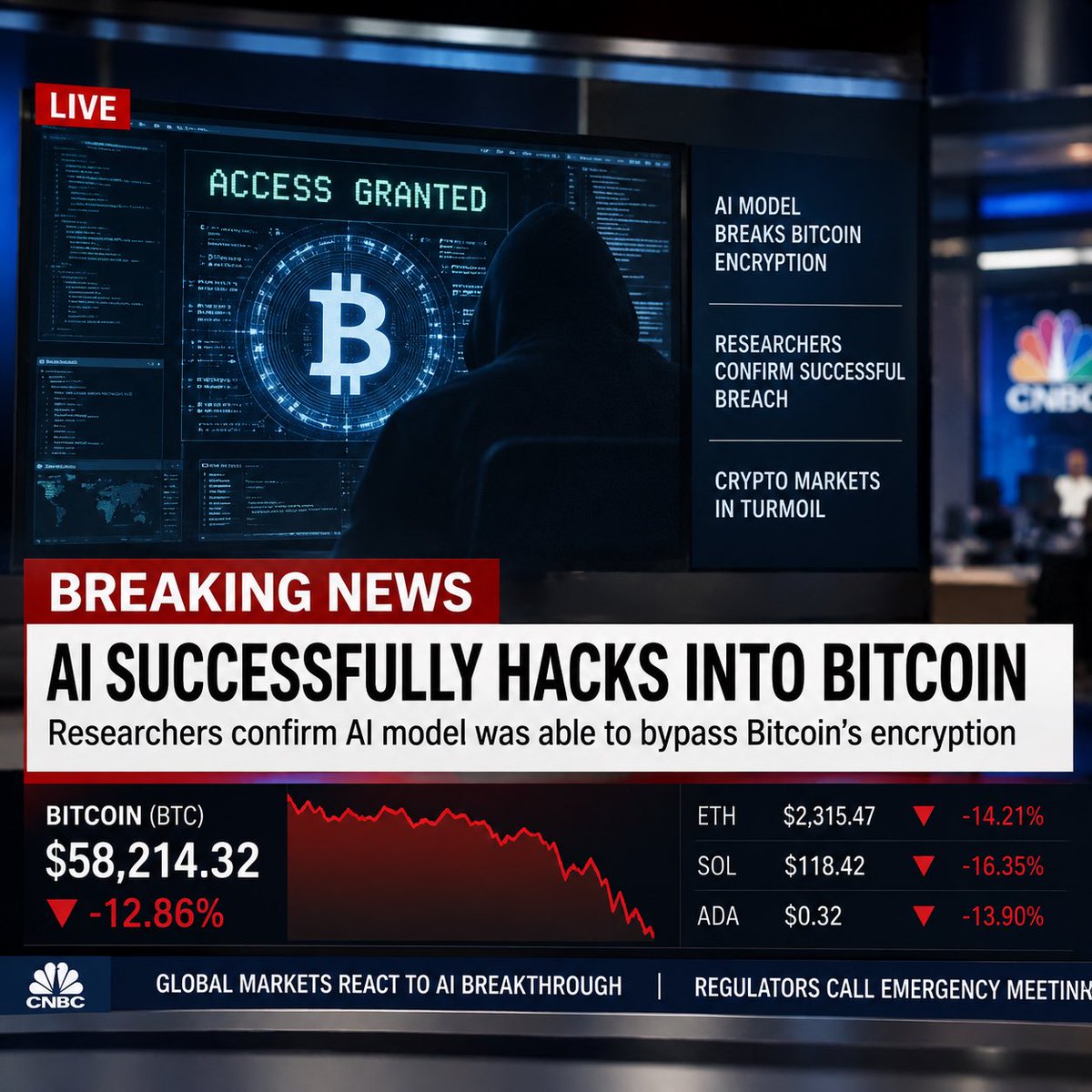 alexloillet's tweet photo. people calling $57.7k the bottom with confidence now. others calling this a bear trap.

me? i think the next big downfall comes with the announcement that “ai can hack bitcoin.”

that’s when we’ll find out how many paper hands are really out there. https://t.co/4Pxwn616dA