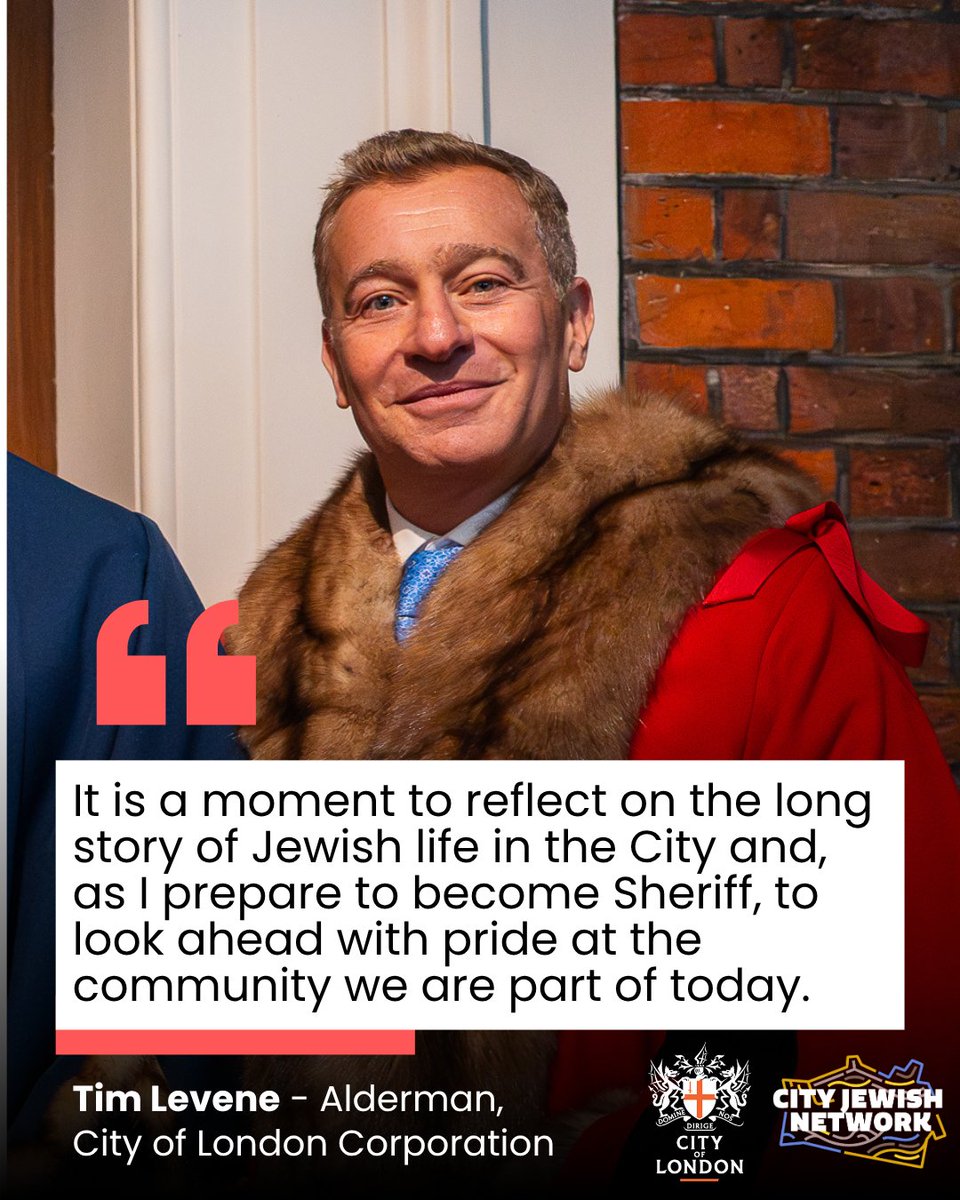 cityoflondon's tweet photo. 🍎🍯✡️ As Rosh Hashanah begins tomorrow, we wish Jewish people across the Square Mile and beyond a very happy New Year.
Ahead of the celebrations, members of the City Jewish Network and Sheriff-elect Alderman Tim Levene share what Rosh Hashanah means to them.
Join the network: https://t.co/5wPYARfcL8
#RoshHashanah #CityOfLondon ✡️🍯🍎