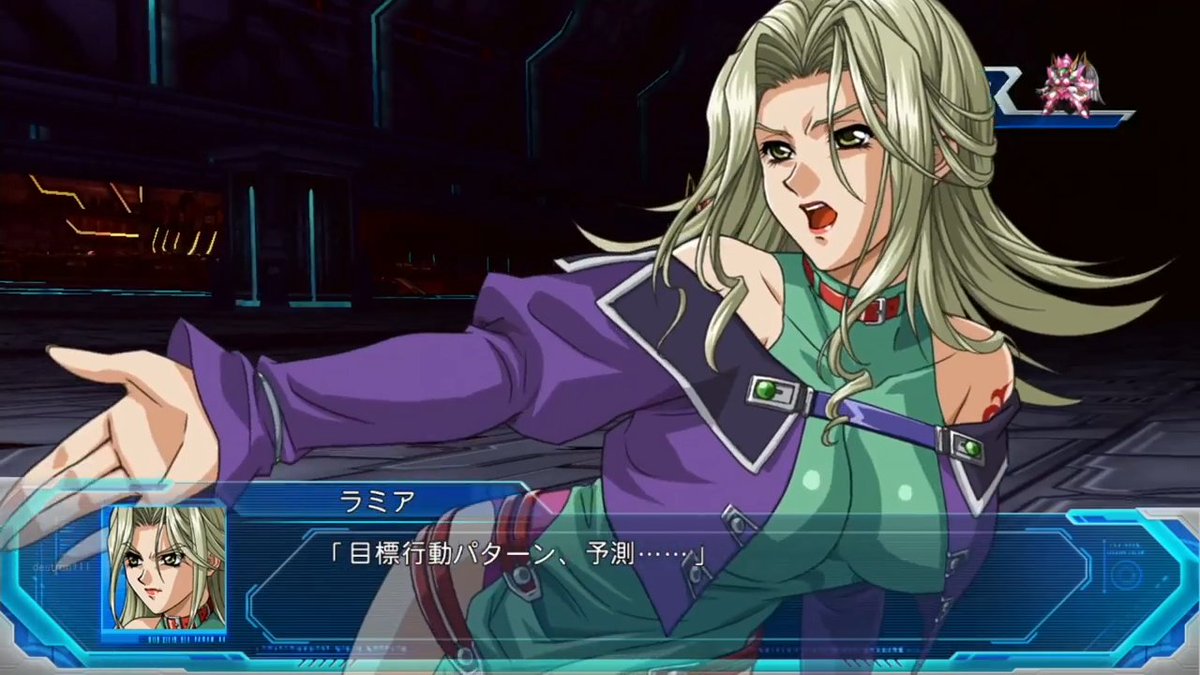 srwbot's tweet photo. ラミア・ラヴレス(パイロット)

Aの女性主人公。でかい
人造人間という出自だからかAでは
強化人間技能を持っていた。
OGシリーズではアンジュルグを
デフォルト機体とし様々な機体に
乗せることが可能でどれに乗っても
一定以上の活躍が見込める。
たまにある変な言動は相変わらずですます。 https://t.co/rB3NTp3jON