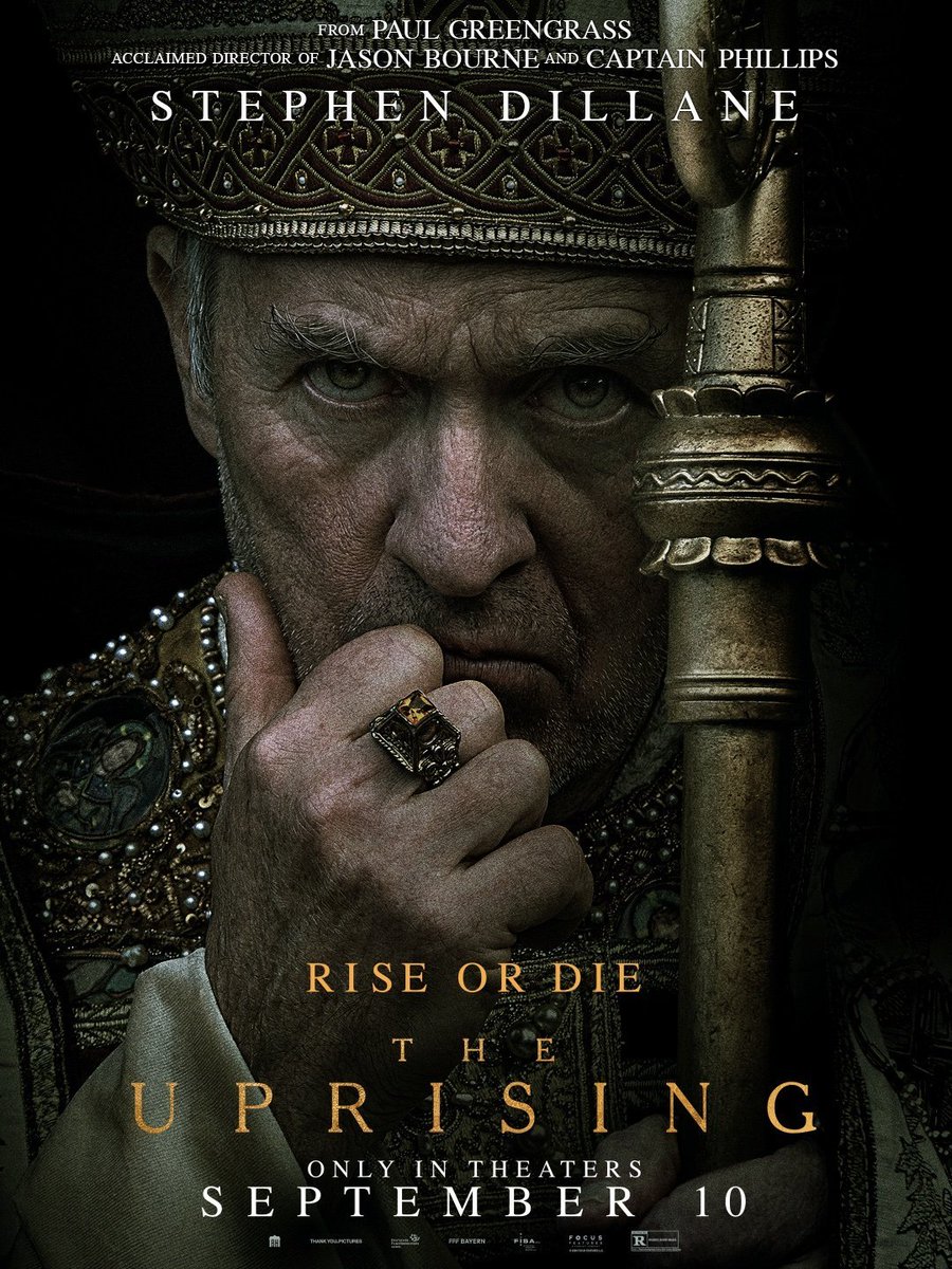 FilmFrontline's tweet photo. New character posters have arrived for ‘THE UPRISING.’

Now playing exclusively in theaters.

#TheUprising #AndrewGarfield #WoodyNorman #KatherineWaterston #JamieBell #CosmoJarvis #ThomasinMcKenzie #TomHollander #StephenDillane https://t.co/iRV58YsX2j