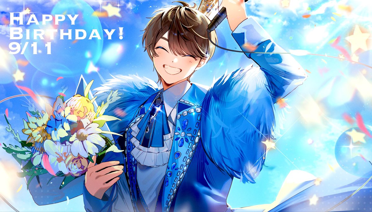 SCYMY99's tweet photo. #しおざきだいち誕生日 
お誕生日おめでとうございます🎂💙 https://t.co/IbzHPPl5cg