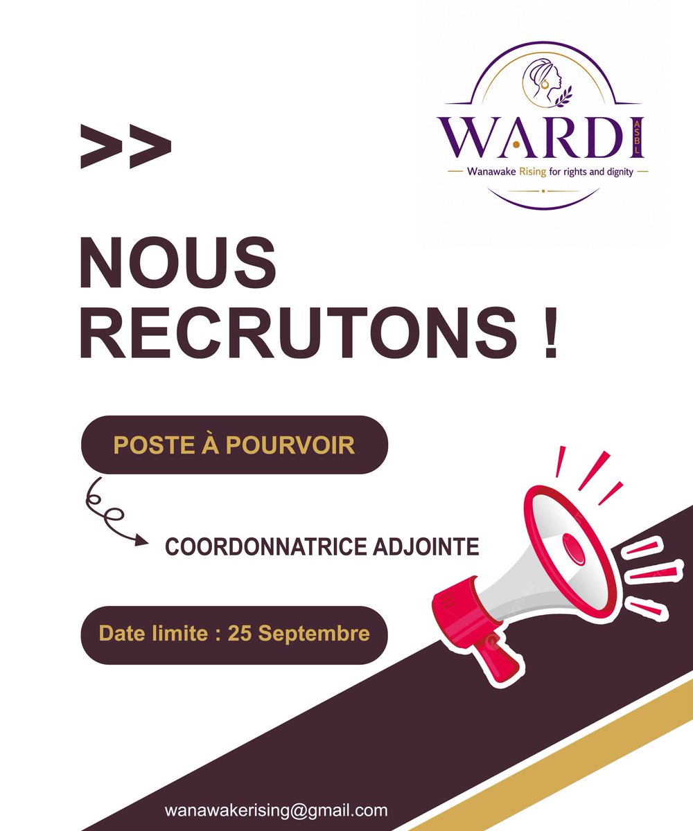 WARDIasbl's tweet photo. Rejoignez l’équipe ⤵️ 

https://t.co/swMsu34Qxe https://t.co/FCrcl5Pwi5