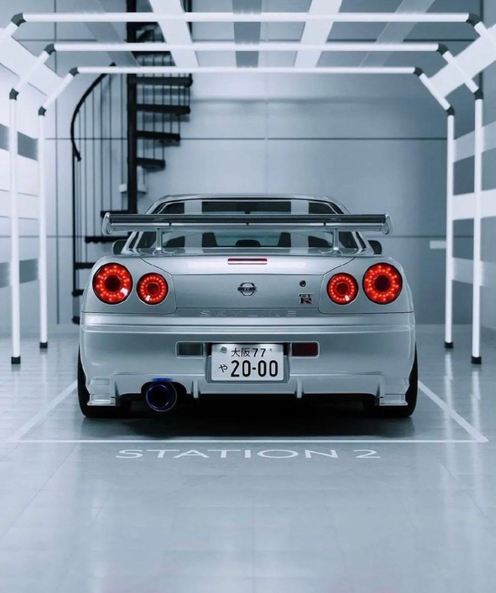 DailyGTRTM's tweet photo. Nissan GTR-R34 Skyline https://t.co/MkZrIkc3rG