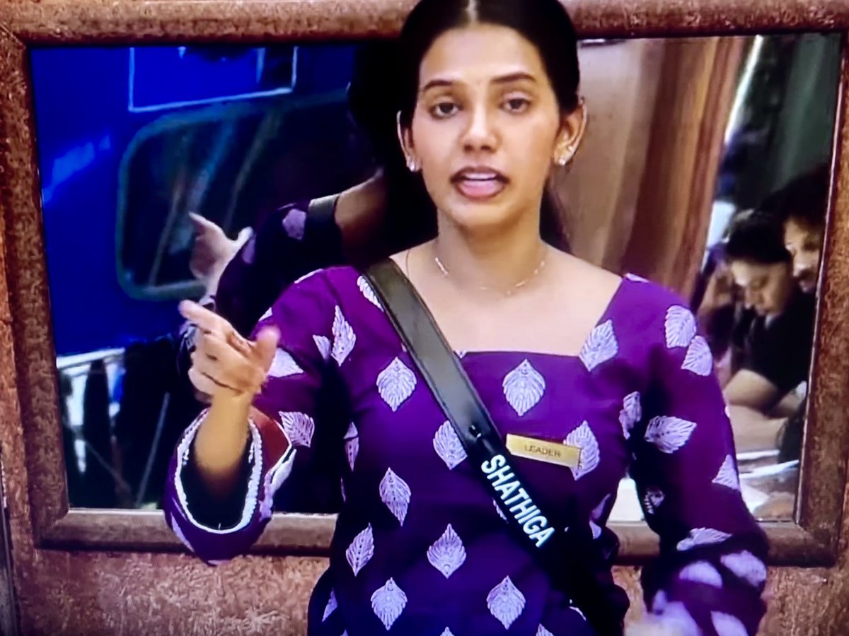 itsme_aishu's tweet photo. #BiggBossTamil10
#Shathika, THE WORLD WANTS TO KNOWโฆ why did you choose #Raaghavโthe very person who played for you, got scratched, and helped you become the captain? https://t.co/nWYle0nO92
