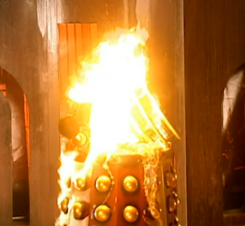 Dest_Skaro's tweet photo. It's been 1 year since we've lost the Dalek Supreme.
He was assassinated by the radical children of the timelords. 💔 https://t.co/Ypfu9OgDTm