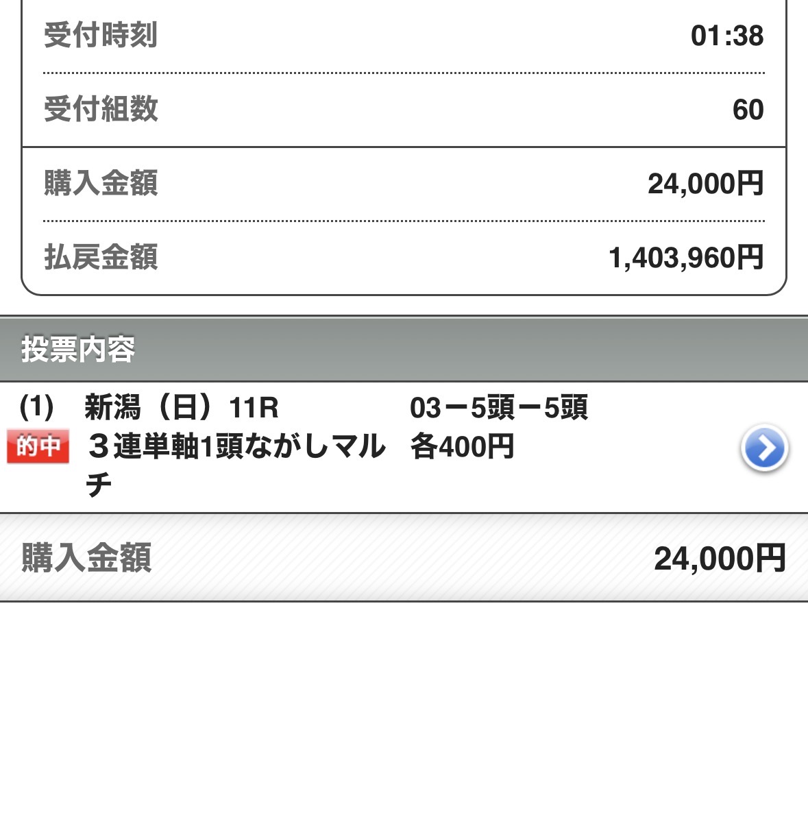 maria_0515_'s tweet photo. 🎁土曜日の中央勝負R【全】プレゼント🎁
💌抽選で9名様に無料DM配布します💌
.
▶︎参加はいつもの【3点】から
.
🔥中央競馬/6週連続150万回収へ🔥
㊗️中央競馬/5週連続150万回収㊗️
💰400万回収💰【2帯獲得】
💰300万回収💰【帯獲得】
💰250万回収💰
💰200万回収💰【半帯獲得】
💰150万回収💰 https://t.co/O5Au5H4AgW