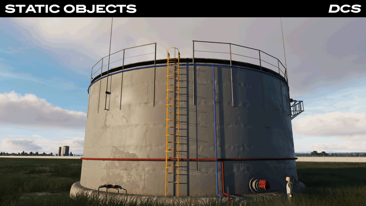 eagledynamics's tweet photo. For mission and campaign builders: we have started updating DCS' older 3D static objects. They keep their original design, dimensions, and proportions, but now look more realistic, with seasonal textures and proper damaged states. Check out the progress in the newsletter. https://t.co/5uk9PjH3mU