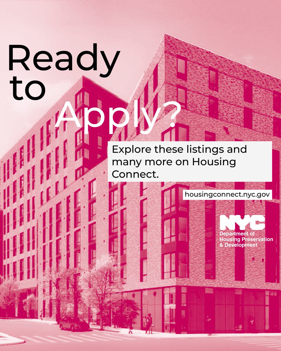 NYCHousing's tweet photo. Find an affordable home as the fall kicks in 🍁🍂 This month, we’re featuring rent prices as low as $1681 per month, along with accessible studios and 1-, 2-, and 3-bedroom apartments across NYC! 

🔗 Visit https://t.co/WMhA3DNU7D to learn more and apply today ✨ https://t.co/BnPymp8S43