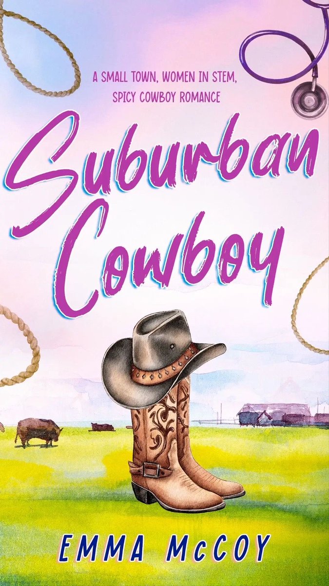 EmmaMcCoyAuthor's tweet photo. https://t.co/d4cnWmvr05

🤠cowboy romance
🏘️Small town
🌶️🌶️🌶️🌶️🌶️ high spice
🐓🐄🐕 FMC veterinarian
🌝Starts with a one night stand https://t.co/JvXFFj80pc