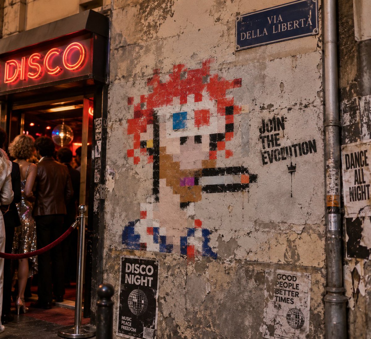 itsajoak's tweet photo. Spread the Word... #JoinTheEvolution
Evolution is everywhere!

➡️Do you want to see your Evolastion in a street wall like this, head to our Discord and visit #jiontheevolution channel.

https://t.co/G36LNISKI8 https://t.co/YFIrytoj5w