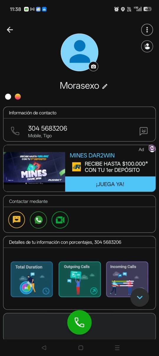 anyelcarrascal's tweet photo. @ggukthminyg la primera no tiene ni cuenta de Nequi y cuando la llamas aparece esto https://t.co/u3RkunOJRT