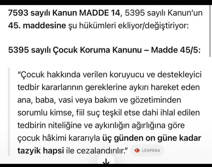 kemalozercom's tweet photo. Toplum henüz farkında değil ama
Torba Kanunla çıkarılan bu madde çok can yakacak.

Çocuğuna yan baktın hapis
Çocuğuna teryibe için müeyyide uyguladın hapis
Topuk kanı aldırmadın hapis
Aşı yaptırmadın hapis
Daha şimdiden bir aileye hakim topuk kanı vermeye gitmediği için 3 gün hapis cezası verdi ki 
böyle bir kanun olamaz 
böyle bir zulüm Çin'de dahi yoktur.

Bizden söylemesi