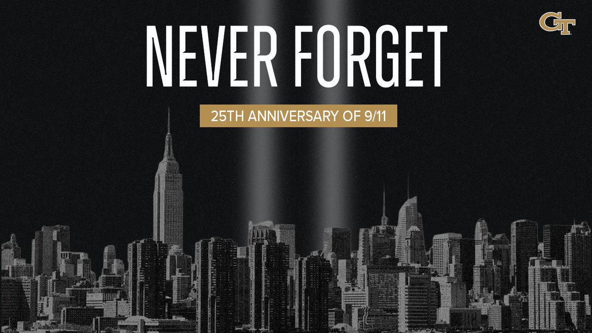 GTAthletics's tweet photo. Never Forget https://t.co/oXZIEA5Gaf
