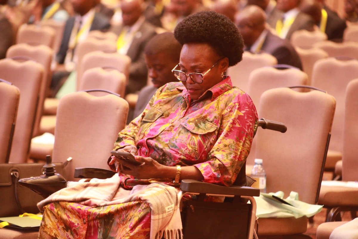 acanjoyceokeny's tweet photo. MINISTER ACAN WELCOMES FY 2027/28 BUDGET, SAYS IT WILL BOOST JOBS AND INCOMES FOR VULNERABLE GROUPS

The Minister of State for Gender, Labour and Social Development (Disability Affairs), Hon. Acan Joyce Okeny, has welcomed Government’s Budget Strategy for FY 2027/28, saying it is designed to put money in people’s pockets.

Hon. Acan said the budget theme *"Full Monetization of Uganda’s Economy"* focuses on jobs, exports and household incomes. 

She noted that key programmes like PDM, Emyooga and Skilling Hubs will continue, with more support for Persons with Disabilities, women and youth to access funding and training.

The Minister also applauded Government’s plan to invest more in health, education, water and social protection, and to stop wastage through stricter budget discipline.

"As Ministry of Gender, Labour and Social Development, we shall ensure that no one is left behind. Whether you are a PWD, woman, youth or elderly, this budget is for you," Hon. Acan said.

#UgBudget27 #FullMonetization #MGLSD #LeaveNoOneBehind