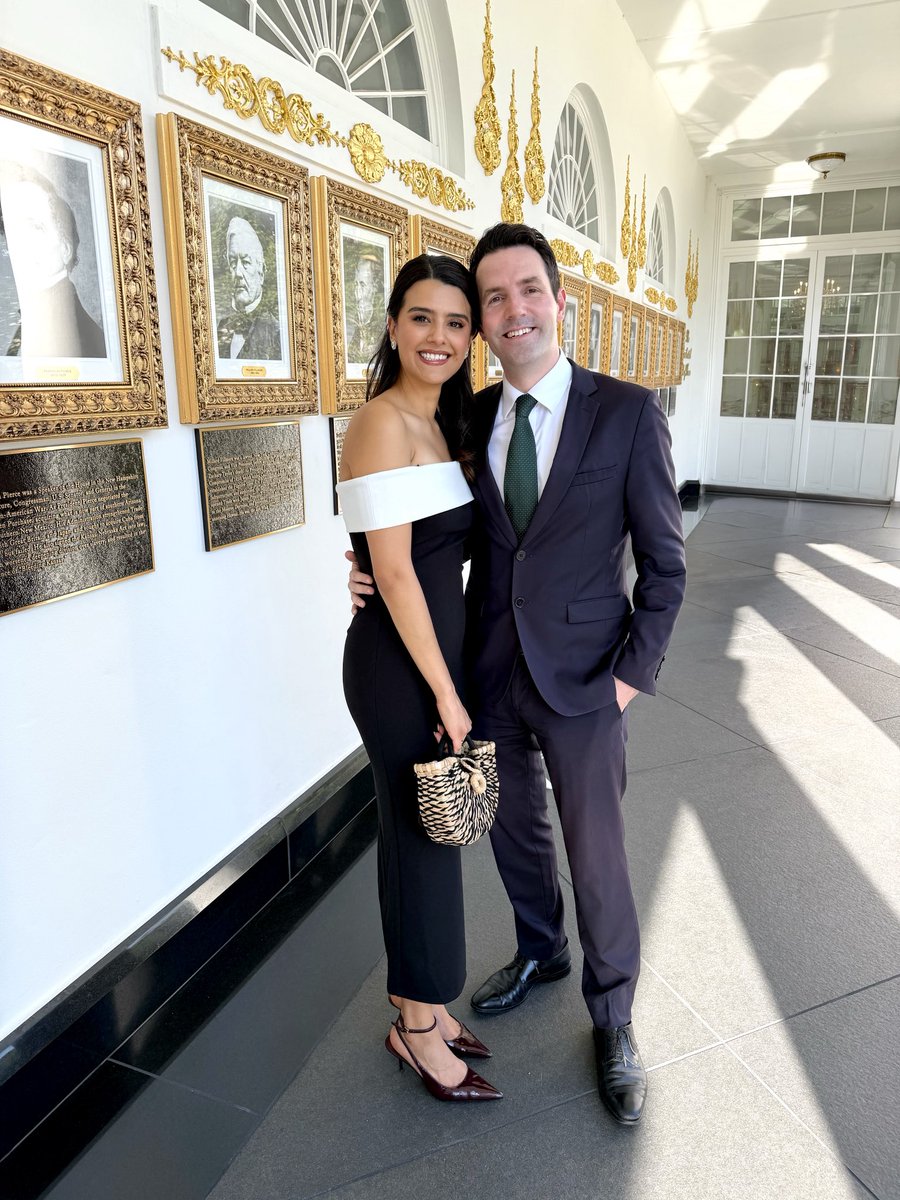 colmflynnire's tweet photo. It was a great privilege for Paola and me to be guests of First Lady Melania Trump at the White House. A wonderful evening celebrating the work of Stewart McLaurin and the White House Historical Association. https://t.co/mOUemHaDDZ
