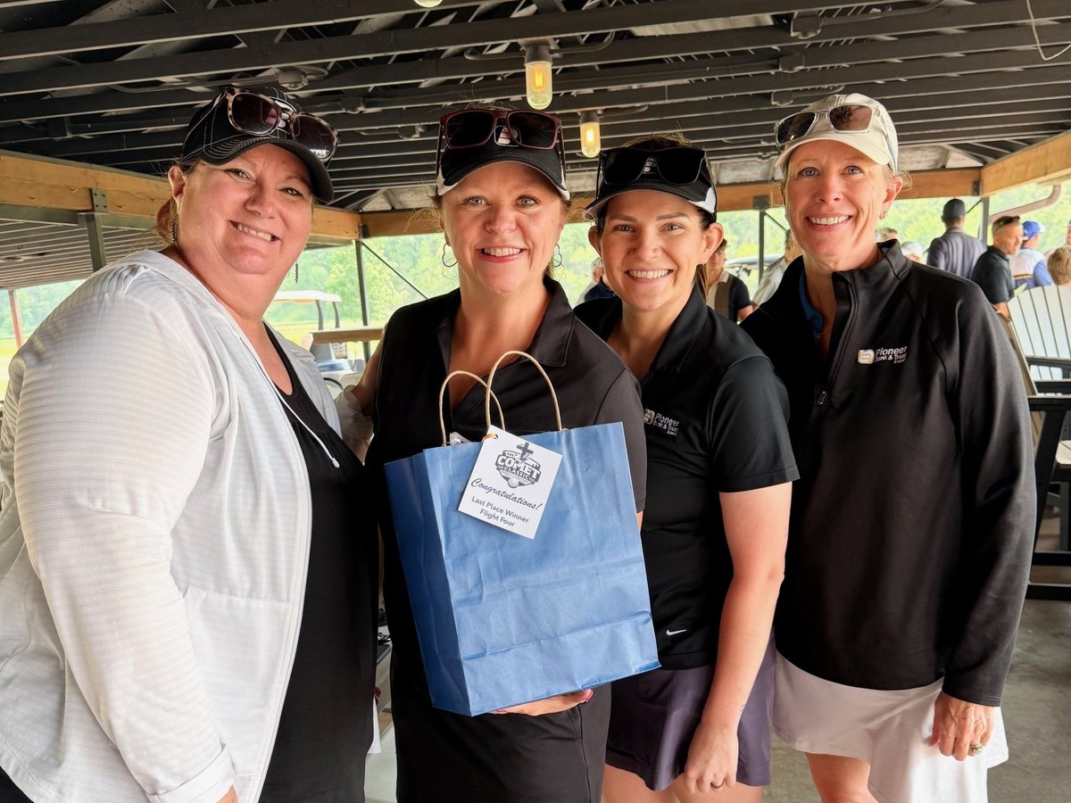 BankPioneer's tweet photo. ⛳️ Pioneer Bank &amp; Trust was proud to have a few of our team members participate in the inaugural Comet Classic Tournament!

Pioneer Bank &amp; Trust; Member FDIC
#PioneerBankandTrust #Local #RapidCity #SouthDakota #Bank https://t.co/emk24cMbwG