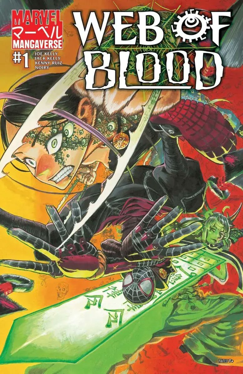 PlanetaMarvelPL's tweet photo. "Marvel Mangaverse: Web of Blood" #1 (2026) - Recenzja
https://t.co/VCJ4TgqLFX
Kolejna podejście Marvela do mangi i tworów mangopodobnych. https://t.co/p4u0CceCbs