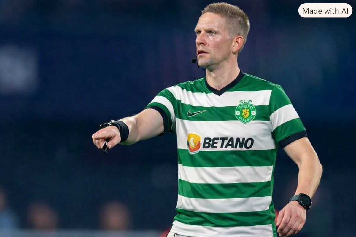 LouisDelmasj's tweet photo. @ChampionsLeague @GalatasaraySK This referee, because of his decisions,ruined last night’s UEFA Champions League match between Galatasaray and Sporting Lisbon. His performance was disgraceful for the UEFA Champions League.such officiating does not suit an organization of UEFA’s https://t.co/JPSIKSxHxC