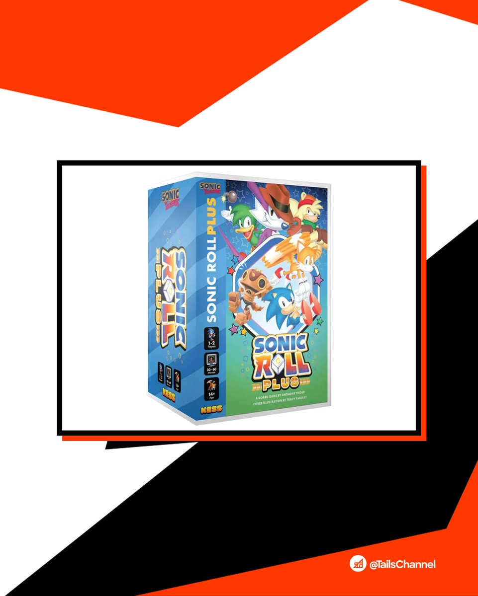 TailsChannel's tweet photo. New: A standalone expansion to Kess Entertainment's #SonicRoll dice game, Sonic Roll Plus, has been discovered on various retail websites for pre-order yesterday.
The box indicates that the expansion is playable by 1-2 players, and features Trip the Sungazer and the Hooligans on the boxart. The cover illustration is credited to @yardleyart.
Though product pages have been listed by several online retailers, Kess Entertainment has stated on social media that they do not have a timeline available for the product, nor have details to share for the game at this time.
#SonicNews