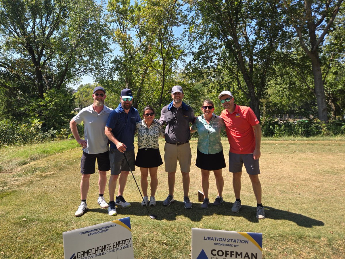 CoffmanEngineer's tweet photo. Thanks to @kiewit for another great Power of Hope Golf Tournament. With temperatures soaring, our Survivor-inspired stations helped golfers stay cool while supporting organizations that advance literacy and serve children and families in foster care. https://t.co/ne7owihQmI