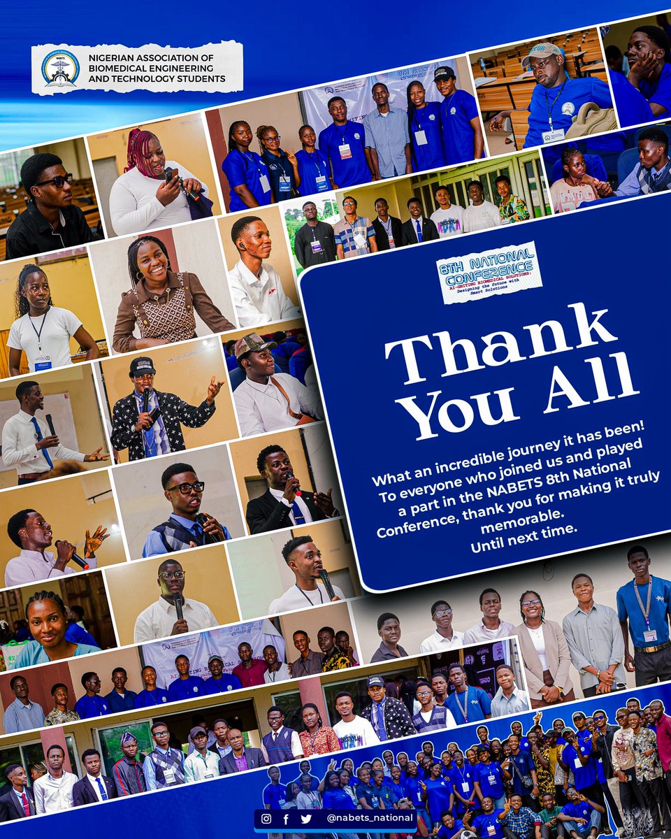 nabetsnational's tweet photo. They say memories belong in the cloud. We think some deserve a place on our page.

The 8th NABETS National Conference may be over, but the moments, faces, conversations and memories are staying right here with us. https://t.co/ibVZE3gWEE
