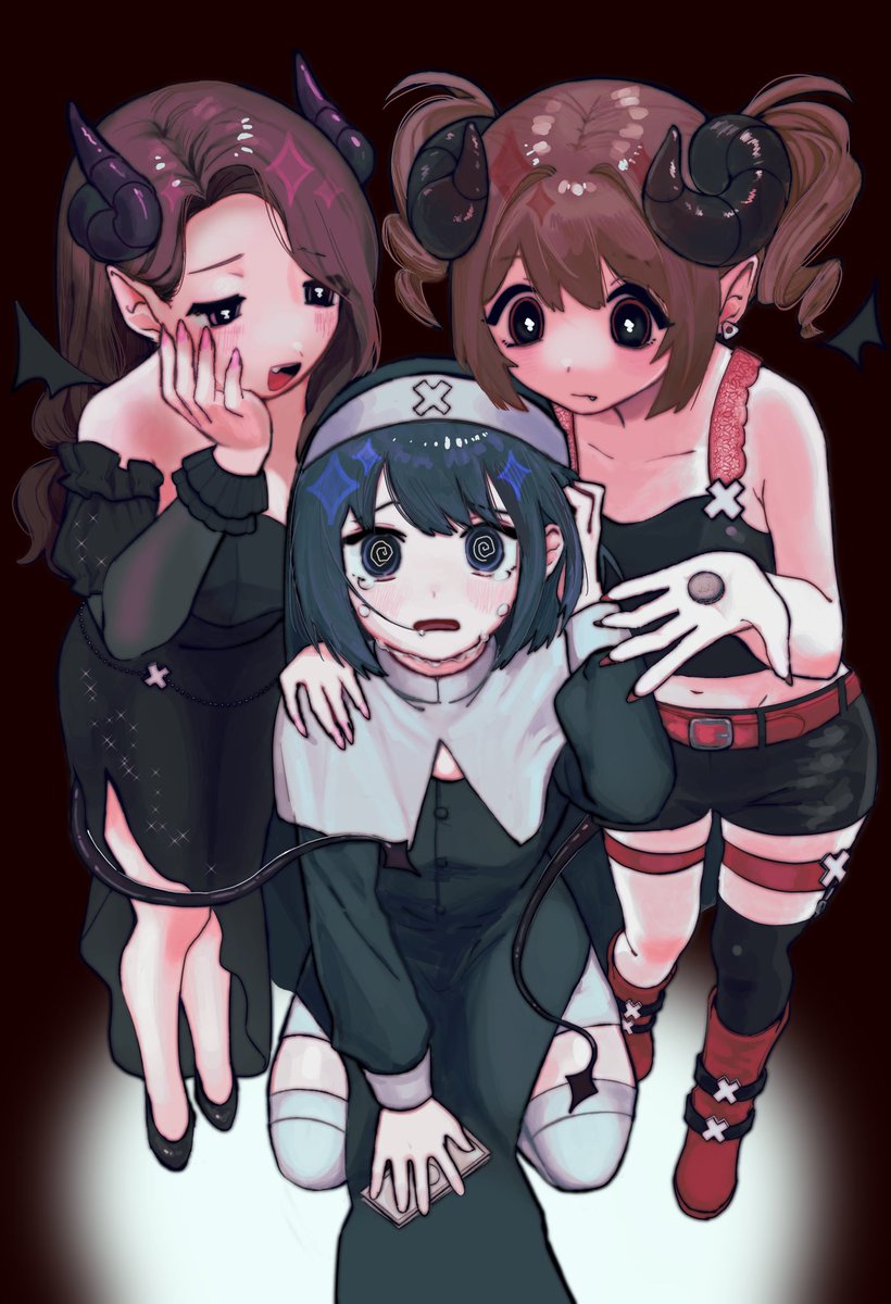 kibisab02's tweet photo. #絵ガハピ 
セナ破壊組 https://t.co/gjQ6J1KIcz