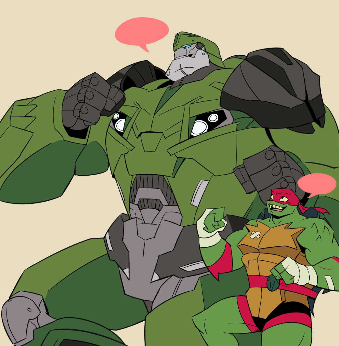 dragonroad98's tweet photo. #tfp #rottmnt
제가 초록색의 덩치 크고 힘이 넘쳐나는 귀염둥이들을 좋아합니다 https://t.co/LJvC8cmgvx