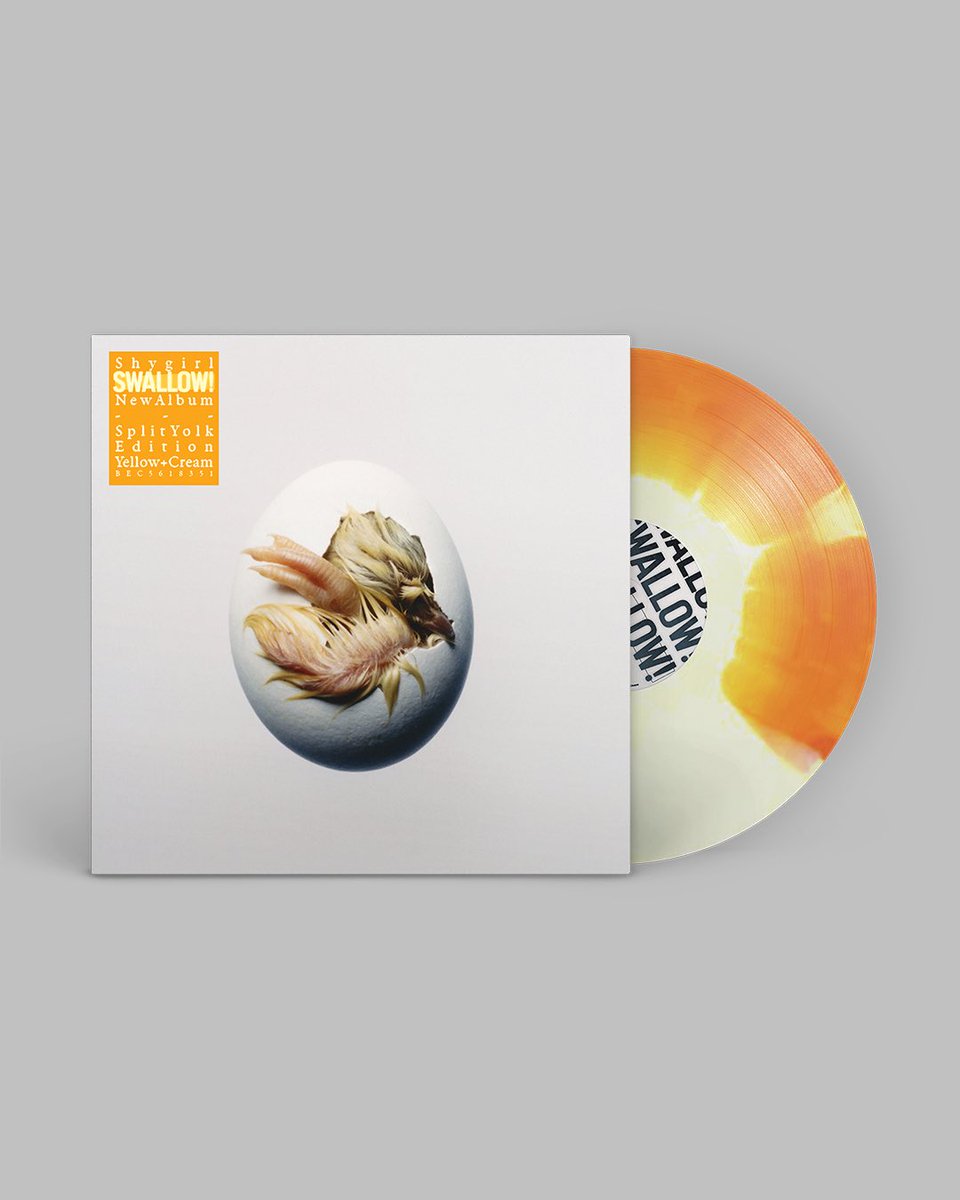 GraffitiRS's tweet photo. GR x Shygirl - SWALLOW!

🐣 “Split Yolk Edition” Yellow &amp; Cream
🐣 Limited to 500
🐣 Availability Internationally

*Like &amp; repost to enter for a chance to win a free copy* https://t.co/WBc9H9K27C