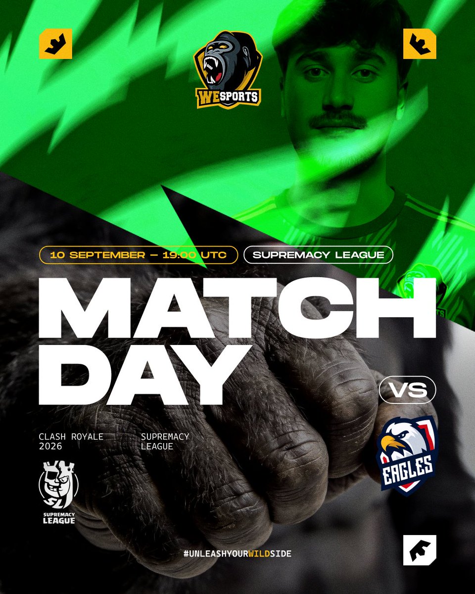 WeSports_CR's tweet photo. 🌿 MATCHDAY 🌿

maybe we should merge

🏆▪️PLAYOFFS
🏟️▪️@CR_Supremacy
⏰▪️7PM UTC
🆚▪️@egesportscr

🎙️🇬🇧 @ArkaneCr01
📺https://t.co/cGUuMWNnN4 

🎙️🇪🇸 @Recameca
📺https://t.co/oNTSB25dV6 https://t.co/JgnUQsX7vE