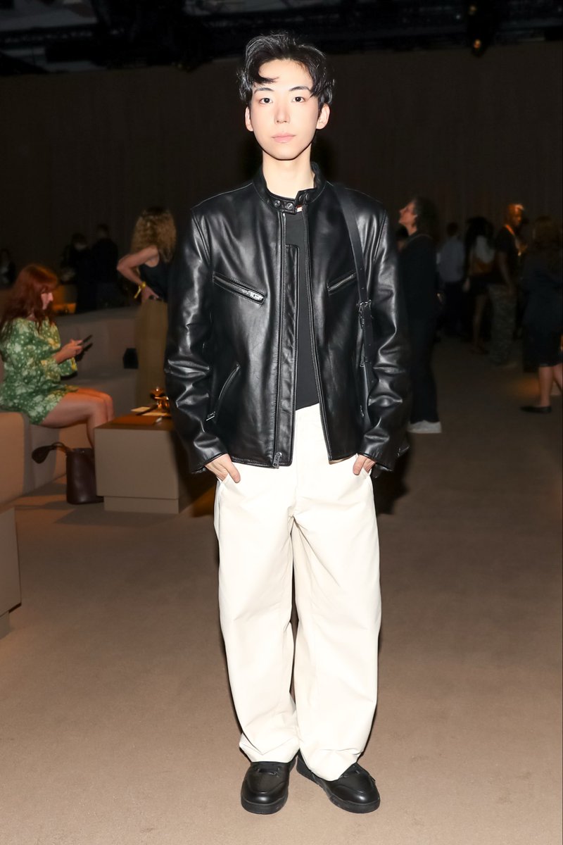 joshseki's tweet photo. first NYFW with @Coach 🤍 https://t.co/4HmM9fSSah