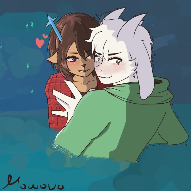 Mowova's tweet photo. Asriel and Dess
#deltaruneㅤㅤㅤ https://t.co/Zw33CKHGgc