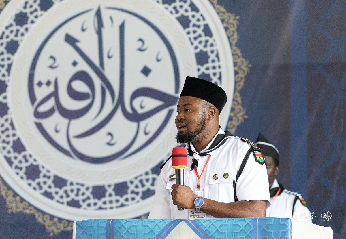 AtfalGhana's tweet photo. Some scenes from the first session of the 12th Annual National Ijtema (2026).
KHILAFAT: THE NEED OF EVERY DISPENSATION

#atfalghana #Khilafat #kumasi2026 https://t.co/awRRVRzWXc