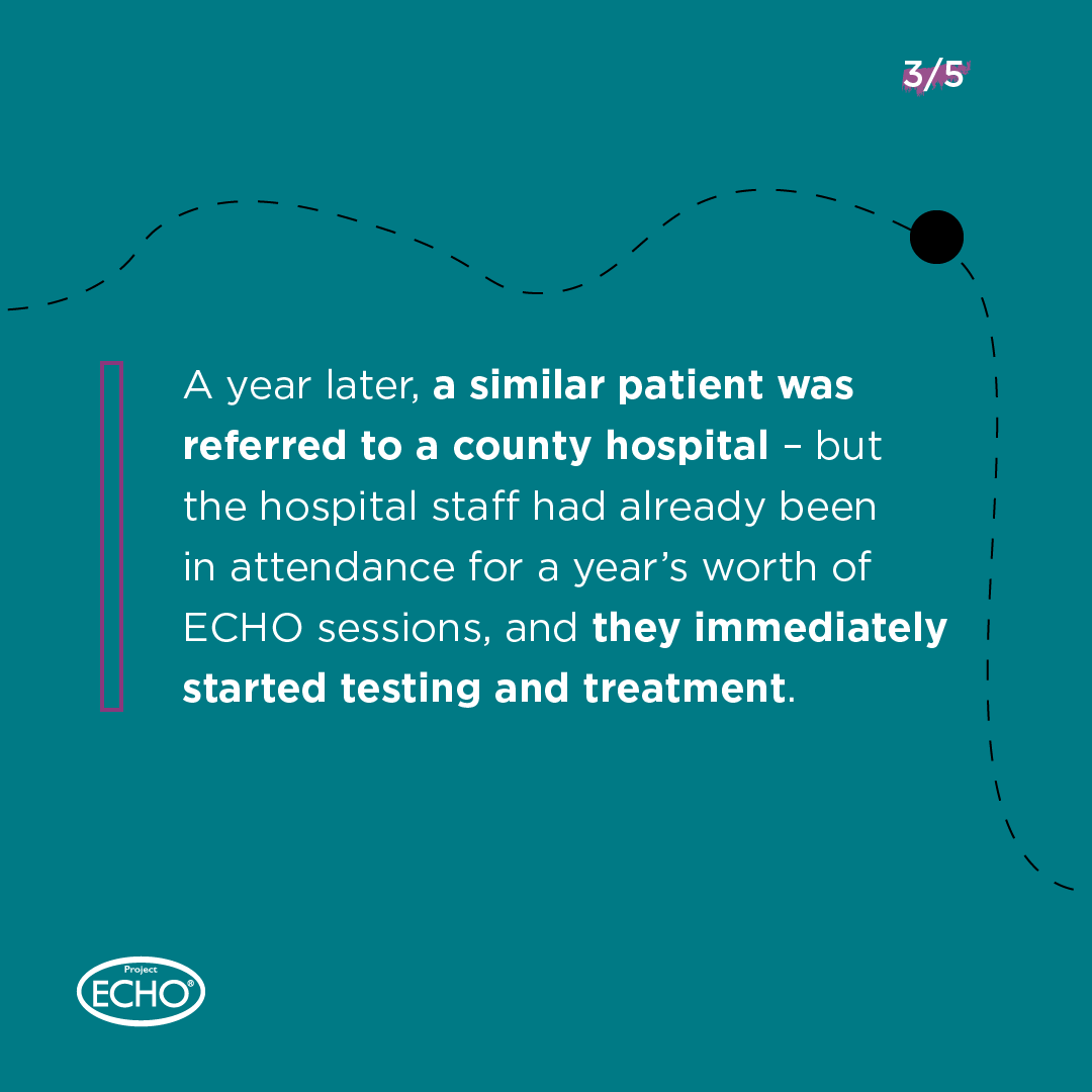 ProjectECHO's tweet photo. ”Nearly 30% of cancers are curable if detected early.” For #ChildhoodCancerAwarenessMonth, learn how ECHO partners are preventing life-threatening childhood cancer outcomes through early detection. Read @Resolve_GH’s article about @ampathkenya: https://t.co/XxjF9xhsX9 https://t.co/kouPaJtdNP