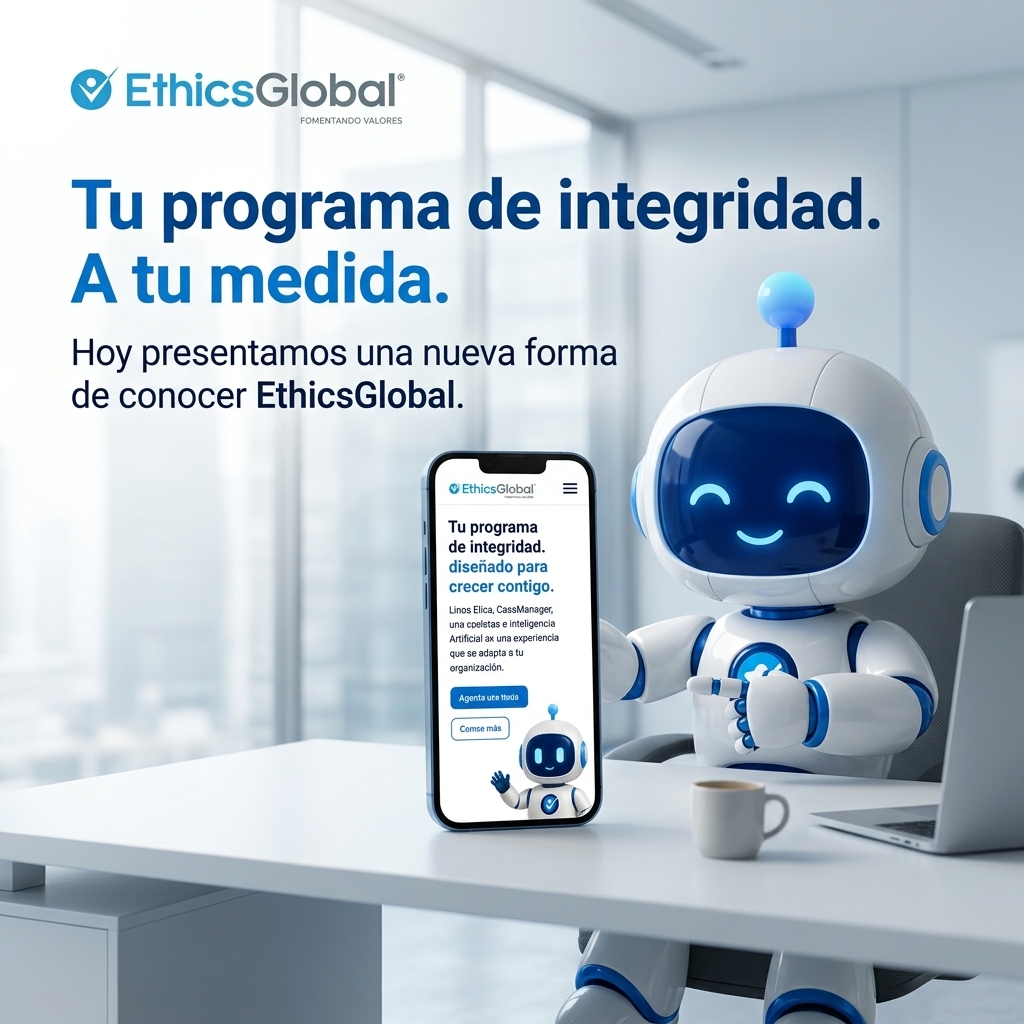 ethicsglobal's tweet photo. Estrenamos una nueva experiencia digital. Línea Ética, CaseManager, especialistas e IA conectados para construir un programa de integridad a la medida.

Conoce EthicsGlobal: https://t.co/Pz9LUNyKXP 
#Compliance #Integridad https://t.co/6P5lwMOUsd