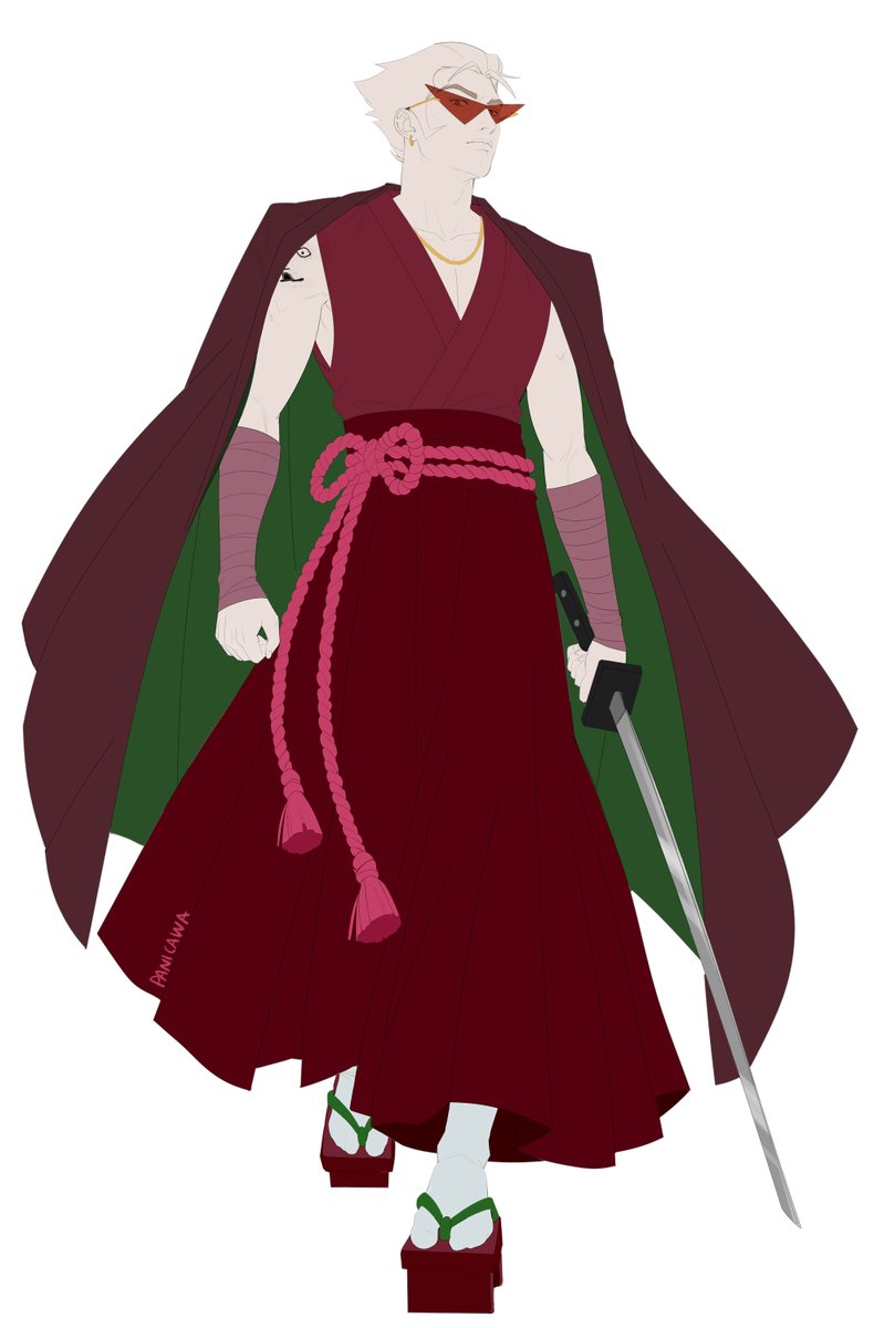 panicawa's tweet photo. What can I say apart from wow does that bow compliment his waist #HSBC (wip) https://t.co/hO5CGbkHAk