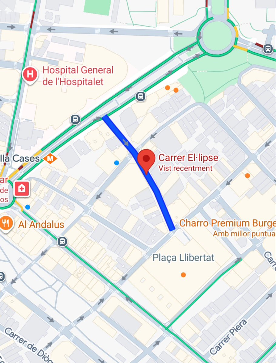 ireneuc's tweet photo. El carrer El•lipse de la Florida va ser planificat per Puig Gairalt els anys 20, però no va començar a ser urbanitzat fins els anys 40. Aquesta via rep el seu nom del fet que, el trajecte corbat del carrer, correspon amb l'arc d'una el•lipse. #HistoriaLH https://t.co/AMcx8glQNk