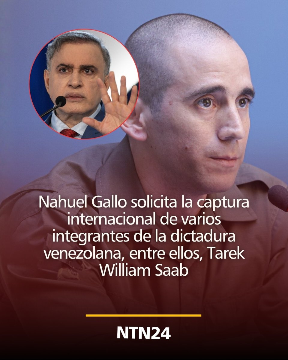 NTN24's tweet photo. El gendarme argentino formalizó el pedido ante la Justicia Federal de su país en el marco de la causa que investiga crímenes de lesa humanidad.
➡️ https://t.co/Nnk3tePbit https://t.co/BDsqS5E2Mf