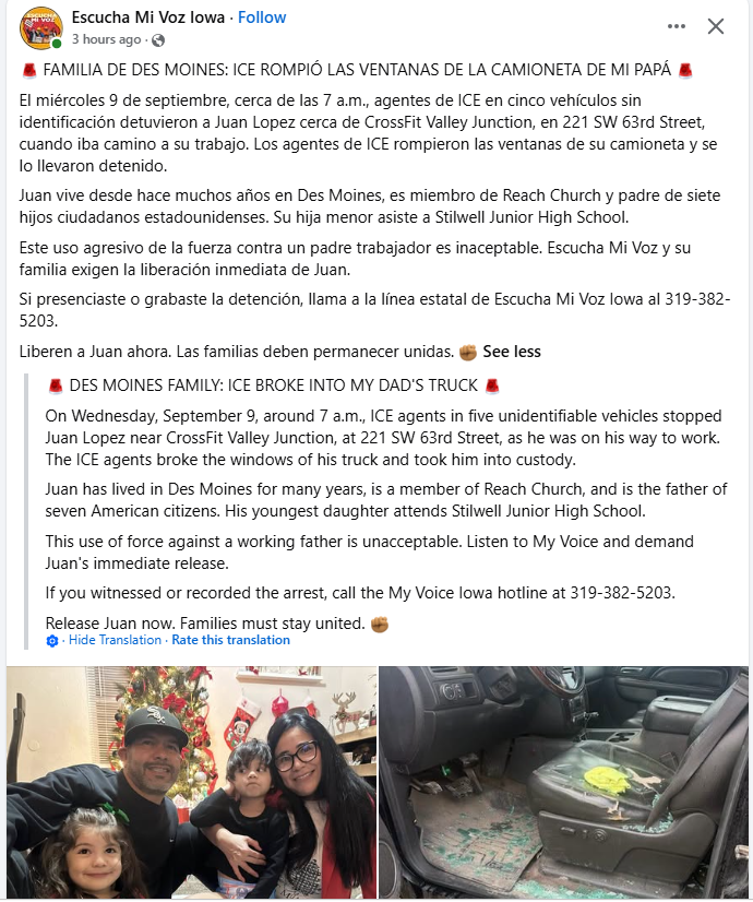 deplorable315's tweet photo. Thank you @ICEgov please stay in the Des Moines area, there is more work to be done. https://t.co/DBsGAwUrFs