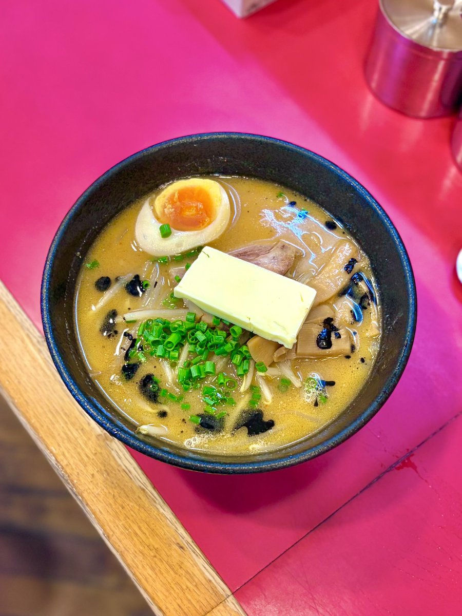 chyoko_789's tweet photo. 満龍 港北東急店＠横浜市都筑区茅ケ崎中央
焦がし味噌ラーメン（980円）
バター（150円）
https://t.co/r83Wl1j5Sx https://t.co/XQsEdfL74E