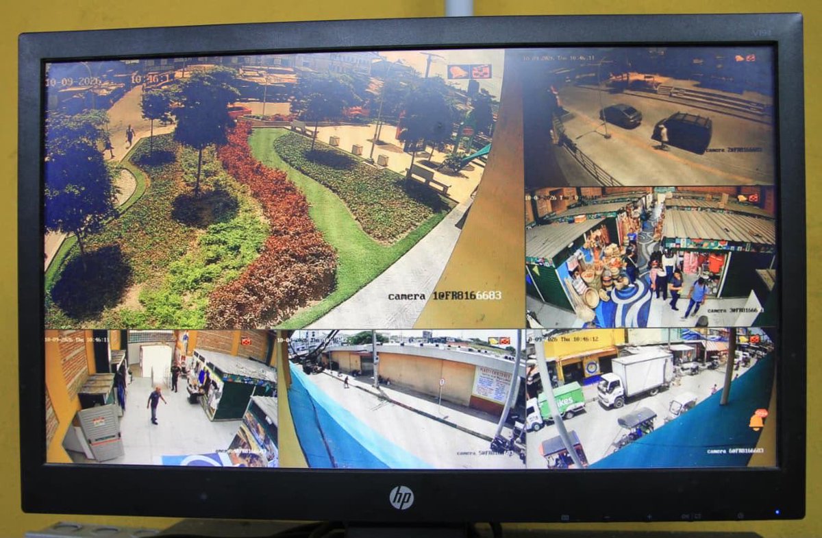 alcaldiabquilla's tweet photo. ¡En el mercado de Granos, la seguridad también se fortalece con tecnología!

Nuevas cámaras de videovigilancia ya hacen parte de este espacio para reforzar la protección de comerciantes y compradores. https://t.co/QxOdjoBslX