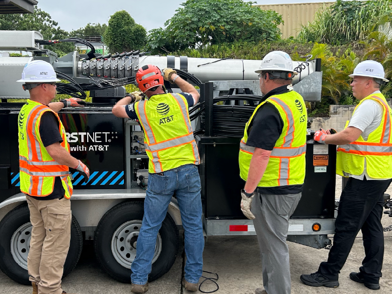 ATTNEWS's tweet photo. Hurricane Lowell Update: Our network teams continue to focus on permanent connectivity solutions for a few of our cell sites operating on portable generators.

As a reminder to our wireless customers on Kauai, we’re waiving talk, text and data overages charges. This includes AT&T Postpaid and Prepaid customers with billing addresses across 17 zip codes from Sept. 8, 2026 through Oct. 7, 2026.

We extend our sincere appreciation to federal, state and local officials for their support of our recovery efforts, and to first responders for their dedicated service. 

Full update: https://t.co/WFgq4aX18e