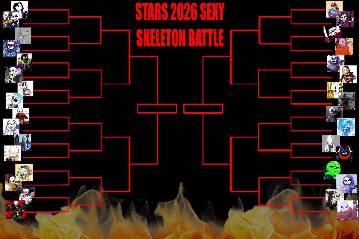 starlikeswomen's tweet photo. I wonder what would happen if none of the edgy guys who everyone likes most were here... hm

if people like this, it will start the day after the main polls end :)
also yes I included some papyri and gasters CUZ I WANTED TO https://t.co/kfXz0j1U6y