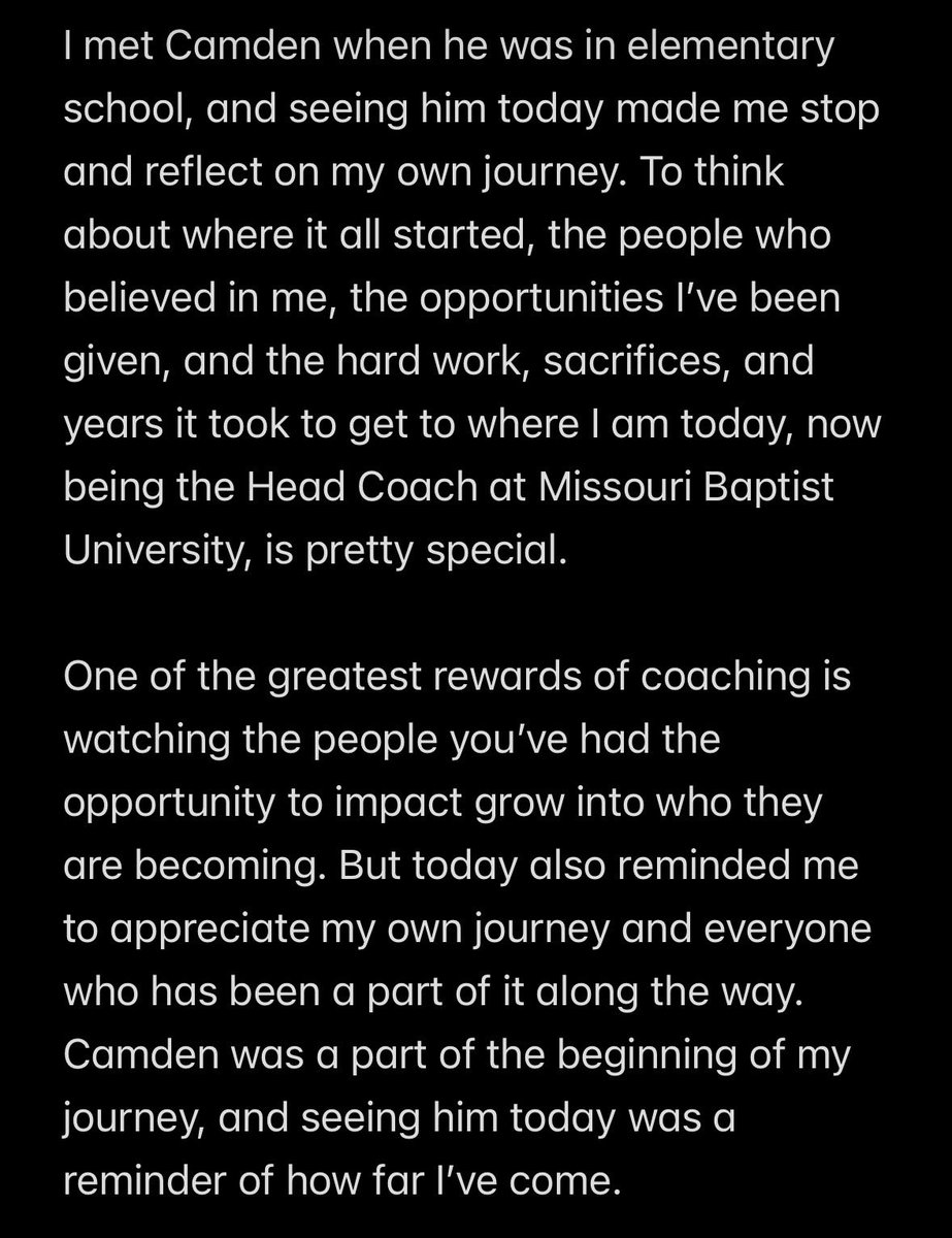 coach_tjarvis's tweet photo. A day of gratitude and reflection. It was great having @camdenevjen on campus today. I’m incredibly proud of the young man he has grown into…. https://t.co/6pe8PYzWS8