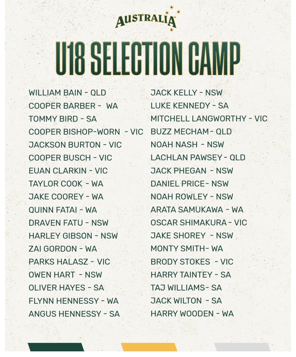 Buzz_Mecham's tweet photo. Team Australia invites 36 baseball players to Under 18 Selection Camp in Melbourne https://t.co/05AwFSuORg https://t.co/lkZdZNIyaR