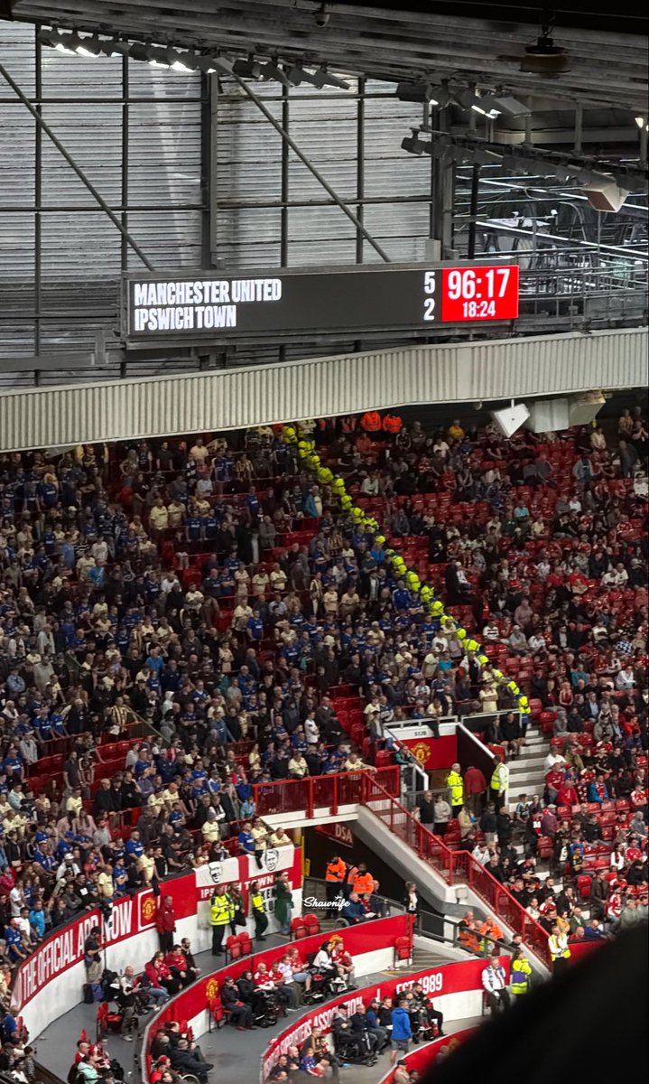 Shawnife's tweet photo. In my first two games so far at Old Trafford this season, we’ve scored 9 goals.

Maybe, just maybe I’m the goodluck magnet! 😅 https://t.co/5xvyNUjcD3