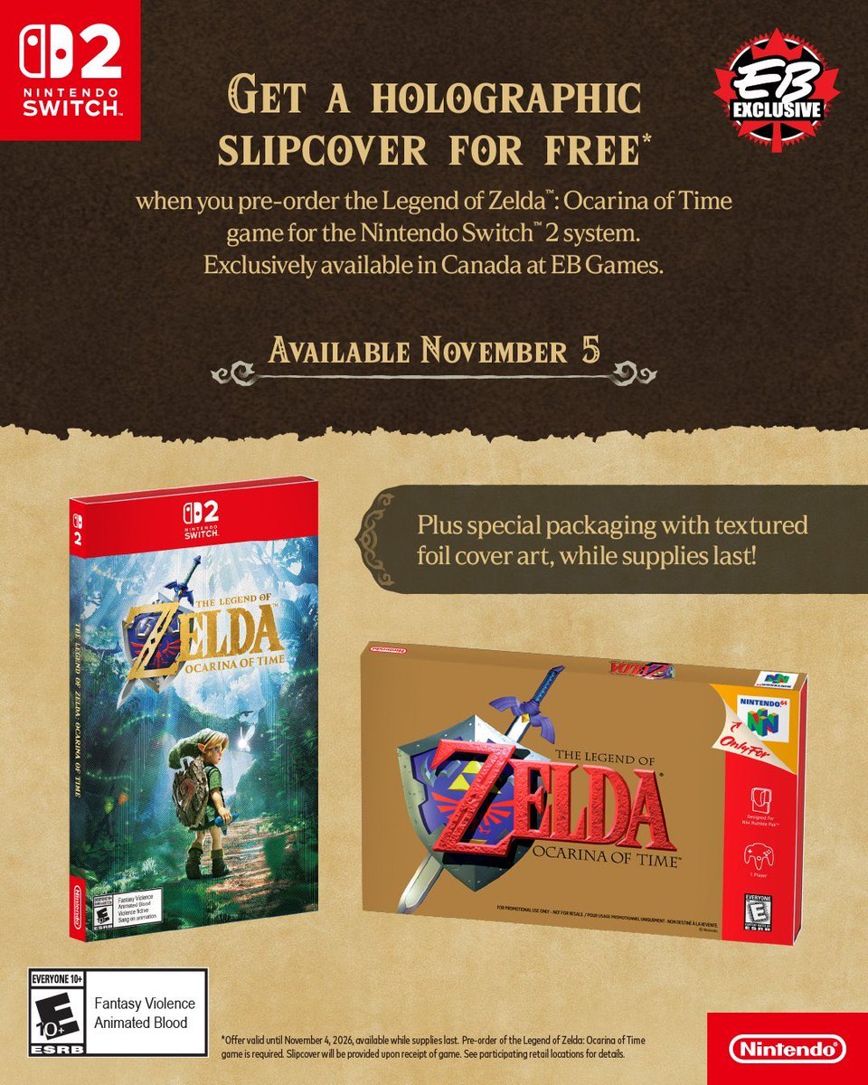 kttobi1's tweet photo. @cake_hoarder Meanwhile EB games Canada https://t.co/pOVZaafVyx