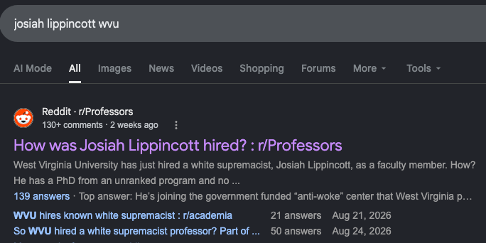 robotwinnem's tweet photo. yeah. i think what i really need is a prof from WVU to comment for me to really care! screenshot unrelated 😂 https://t.co/xJOU9iLgL9