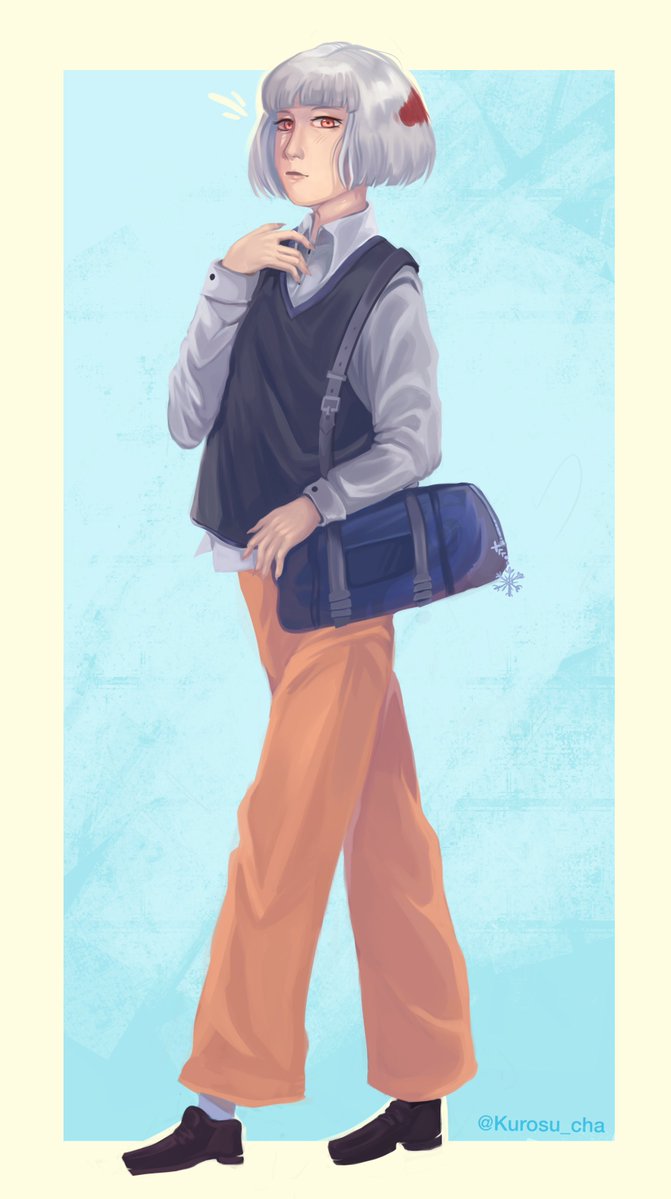 Kurosu_cha's tweet photo. I think I’ll do the sketch of Uraume in a skirt tomorrow 🥲

#Uraume #JJk #Art #jujutsukaisen #digitalart https://t.co/SnrC4xdWUZ